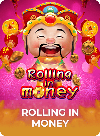 rolling in money